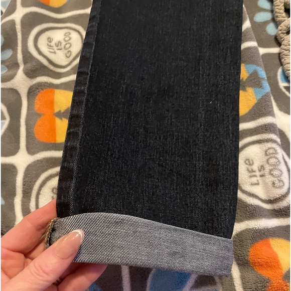 Old Navy Original Mid-Rise Straight Women's size 14/ Blue Denim Jean - Picture 4 of 6